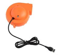 Dépoussiéreur portable pour le nettoyage du clavier USB pour mini souffleur pour jouets Forte circulation d'air ABS Orange
