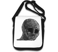 Depressed Wojak Feels Guy Feels Bad Man Sac à bandoulière Blanc