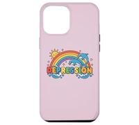 DÉPRESSION avec Arc-en-Ciel ET Dauphins Coque pour iPhone 12 Pro Max