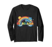 DÉPRESSION avec Arc-en-Ciel ET Dauphins Manche Longue