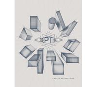 Deptha 1-Point Perspective Grid Sketchbook: 120 Pages of Perspective Grids for Drawing Practice, Architecture, Concept Art and Sketching