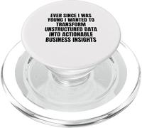 Depuis Que Je suis Jeune, Je voulais Transformer des données Non structurées PopSockets PopGrip pour MagSafe