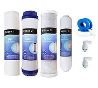 Depuragua Lot de 4 Filtres osmose inverse