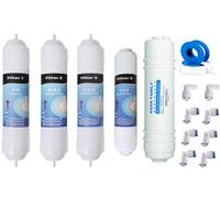 Depurtek | Kit filtres et membrane 75 GPD en ligne Osmose inverse Hidrotek Nettoyeur N02T LUX