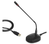 Depusheng-Microphone Filaire À Col De Cygne À Condensateur Usb,Support Flexible À 360 °,Micro Vocal Pour Ordinateur De Bureau,Demandes En Ligne,Karaoké,U140.U140.