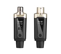Depusheng T9 Système de Microphone sans Fil XLR Transmetteur et XLR Récepteur sans Fil Système pour Microphones dynamiques et condensateur, mélangeur, PA, Haut-parleurs
