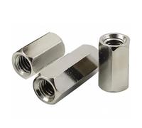 DEPYEE 10/20/30 pièces M2.5 M3 M4 Longueur 5-60mm Laiton Nickelé Double-Passe Tête Plate Hexagonale Goujon Creux Entretoise Colonne PCB Carte Mère Châssis Cuivre Écrou Colonne(15mm (30Pcs),M3)