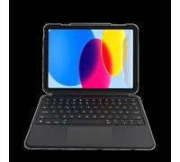 DEQSTER Smart Combo Touch Keyboard iPad 10,9" (10ème génération) Apple Smart Connector, disposition allemande (QWERTZ)