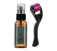 Dequate Kit De Croissance Barbe Homme, Huile Homme Pousse Rapide, Dermaroller Barbe, Beard Roller, Rouleau À Entretien La Hydrate & Stimule