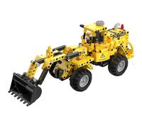 Deqube 2 In 1 Excavadorabuldozer Game Construction 693 Pieces Multicolore Enfants