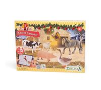Deqube 90184178 Calendrier de l'Avent Ferme et Chevaux