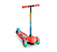 Deqube 914D00184 Trottinette pour Enfant Hot Wheels 3 Roues réglables avec Frein arrière Pliable et Facile à Transporter