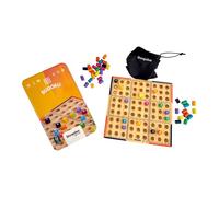 DEQUBE 940D00327 Jeu de société Sudoku Boîte en métal Bois FSC + 5 Ans