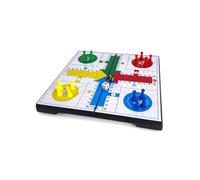 Deqube 944D00341 Jeu de société Parchis magnétique 24 x 24 cm + 5 Ans