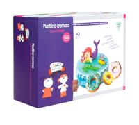 Deqube Coffret De Pâte à Modeler Crémeuse 5 Modèles En 1
