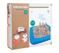Deqube Ensemble De Château + Moules De Sable Magique