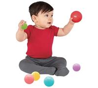 DQB DeQUBE Fisher Price - Pack de 100 balles Multicolores - 6 Couleurs différentes - Diamètre 5,5 cm (Deqube 920D00176)