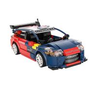 DeQUBE – Jeu de construction Citroën C4 WRC 1:18 Sebastian Loeb App+RC 329 pièces Multicolore