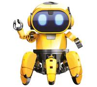 Deqube Tobbie The Robot Construction Game Doré Enfants