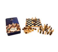 Deqube Jeu De Société Chess-checkers