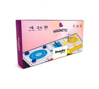 Deqube Jeu De Société Magnetic Parcheesi