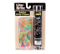 Deqube Jouet éducatif Lite Brite Refill Pack