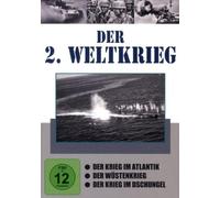 Der 2.Weltkrieg (10-12) - Krieg im Atlantik/Wüste/Dschungel [Import]