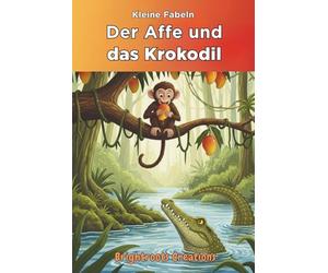 Der Affe und das Krokodil: The Monkey and the Crocodile Classic Tale in German