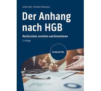 Der Anhang nach HGB Rechtssicher erstellen und formulieren - Michael Strickmann - Haufe - ebook (ePub) - Livre