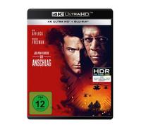 DER ANSCHLAG-MORGAN FREEMAN,BEN AFFLECK 2 ULTRA HD BLU-RAY NEUF