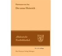 Der arme Heinrich - Hermann Hartmann von Aue Paul - De Gruyter - Livre en Anglais Hermann Hartmann von Aue PaulHermann Hartmann von Aue Paul (Auteur)