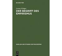 Der Begriff Des Empirismus: Erkenntnistheoretische Studien Am Beispiel John Lockes
