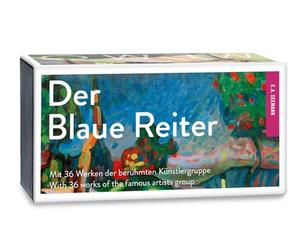 Der Blaue Reiter Memo | Gedächtnisspiel mit 36 Werken der berühmten Künstlergruppe | Matching Game with 36 works by the famous group of artists
