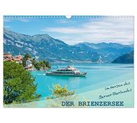 Der Brienzersee - Im Herzen des Berner Oberlandes (Wandkalender 2026 DIN A3 quer), CALVENDO Monatskalender: Berge, Seen und traumhafte Landschaften