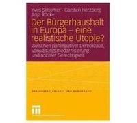 Der Bürgerhaushalt in Europa - eine realistische Utopie?