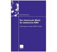 Der Chinesische Markt Für Ostdeutsche Kmu
