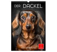 Der Dackel - klein aber mutig (Wandkalender 2026 DIN A3 hoch), CALVENDO Monatskalender: Der Dackel - ein Hund mit ausgeprägtem Charakter