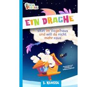 Der Drache sitzt im Vogelhaus und will da nicht mehr raus: Magische Silbengeschichte zum Lesen lernen 1. Klasse