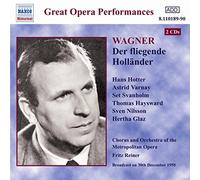 NAXOS – Der fliegende Holländer : Le Vaisseau Fantôme, opéra en 3 actes (Enregistrement New York 1950)