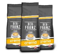 Der-Franz Crema Café, en grains, 3 x 500 g