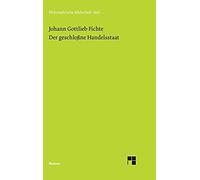 Der Geschlossne Handelsstaat Hans Hirsch, Johann Gottlieb Fichte (Auteur)