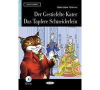 Der Gestiefelte Kater (A2) Livre avec un CD audio - Grimm Gebruder - Cideb Black Cat - Livre CD - Méthode de langue CD