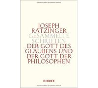 Der Gott Des Glaubens Und Der Gott Der Philosophen