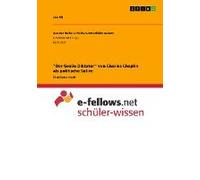 Der Große Diktator" Von Charles Chaplin Als Politische Satire