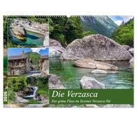 Der grüne Fluss (Wandkalender 2026 DIN A2 quer), CALVENDO Monatskalender: Traumhafte Impressionen aus dem Verzascatal im Tessin