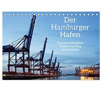 Der Hamburger Hafen - Touristenattraktion, Güterumschlag, Arbeitsstätte (Tischkalender 2026 DIN A5 quer), CALVENDO Monatskalender: Der Hamburger Hafen ... bekanntesten Reiseziele in Norddeutschland.