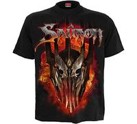 Der Herr der Ringe Le Seigneur des Anneaux Sauron Homme T-Shirt Manches Courtes Noir M