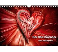 Der Herz Kalender (Wandkalender 2021 DIN A4 quer): Das Herz ist das Symbol der Liebe (Monatskalender, 14 Seiten)