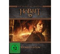 DER HOBBIT 3D: DIE SPIELFILM TRILOGIE-... - 15 BLU-RAY NEUF