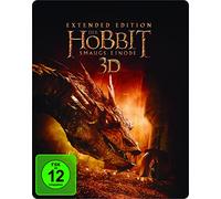 Der Hobbit: Smaugs Einöde Extended Edition 2D/3D BD Steelbook (exklusiv bei Amazon.de) [3D Blu-ray]